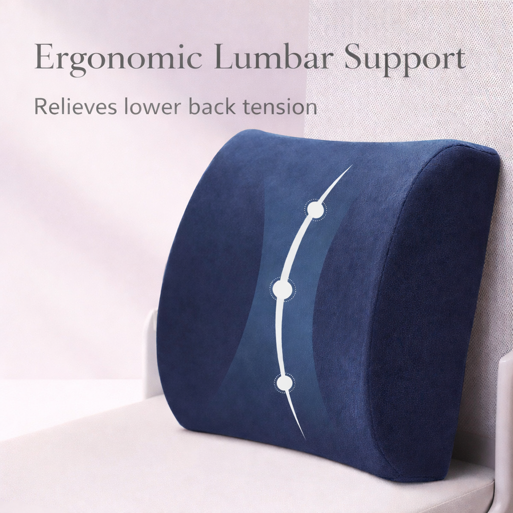 Lumbar Alignment Cushion – Everyday Back Support for Sitting