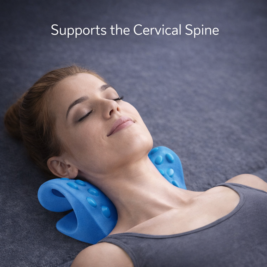 Cervical Release Pillow – Neck & Shoulder Decompression Tool