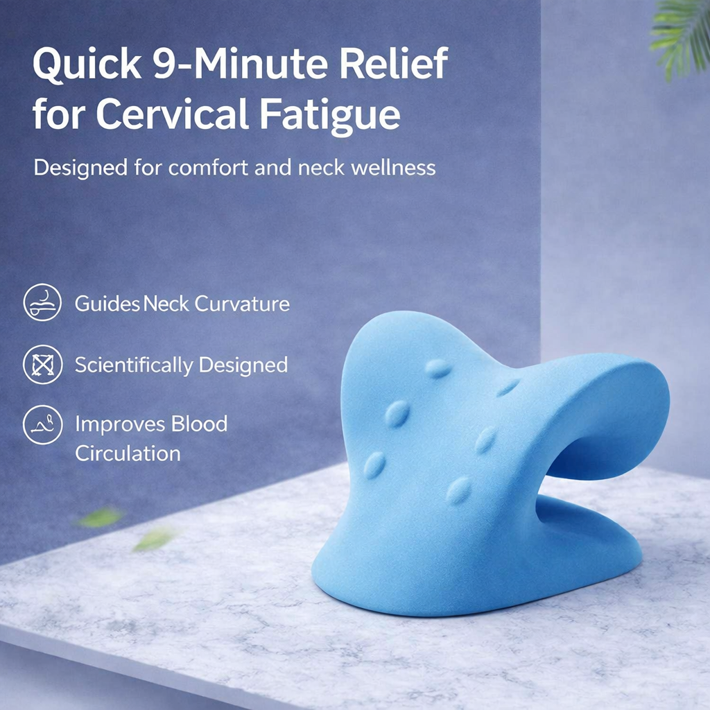 Cervical Release Pillow – Neck & Shoulder Decompression Tool